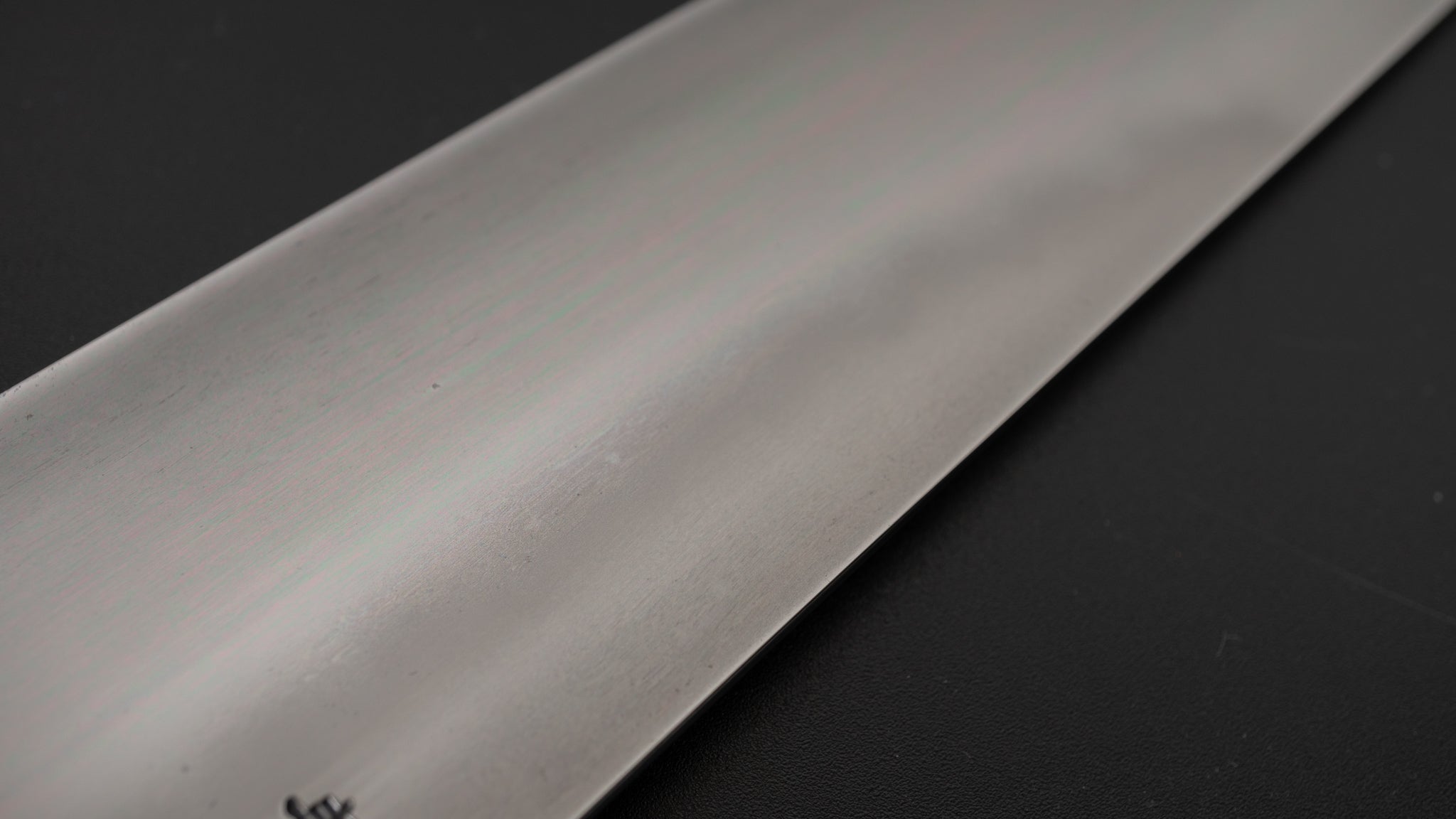 Premium Hitohira Togashi Yohei Blue #2 Mizu Honyaki Gyuto 240mm Chef Knife with Taihei Makassar Ebony Handle (#014/Saya) - Perfect for Professional Chefs & Japanese Cuisine Enthusiasts