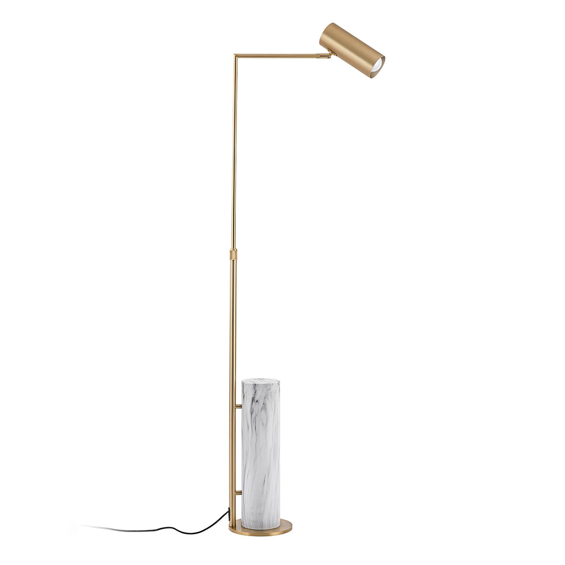 Modern Dimmable LED High Floor Lamp for Living Room - Adjustable Brightness, Tall Standing Light for Bedroom, Office & Reading Corner - Warm White to Cool Daylight (3000K-6500K)