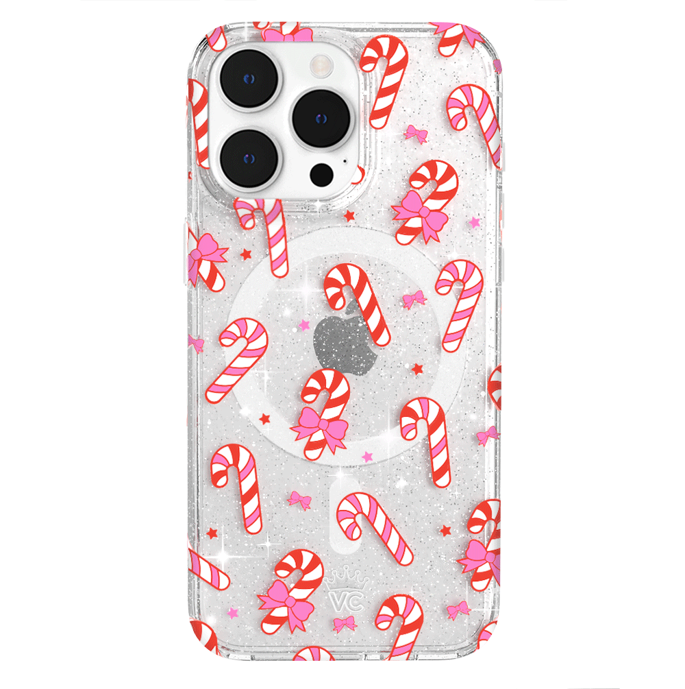 Peppermint Princess Cute Floral iPhone Case - Trendy Protective Phone Cover for iPhone 13/14/15 Pro Max - Perfect Gift for Women & Girls (Home, Office, Travel Use)