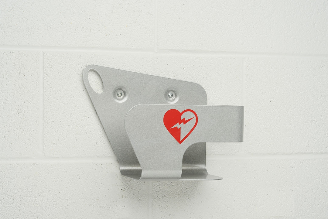 Philips AED Wall Bracket - Heavy Duty Metal Mount for Defibrillator | Secure Storage for Public Spaces, Offices & Emergency Rooms
