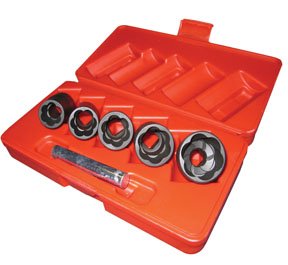 Easy Off Twist Socket Set - 10-Piece Chrome Vanadium Steel Socket Wrench Kit for Automotive & DIY Repairs | Perfect for Mechanics, Home Improvement & Car Maintenance