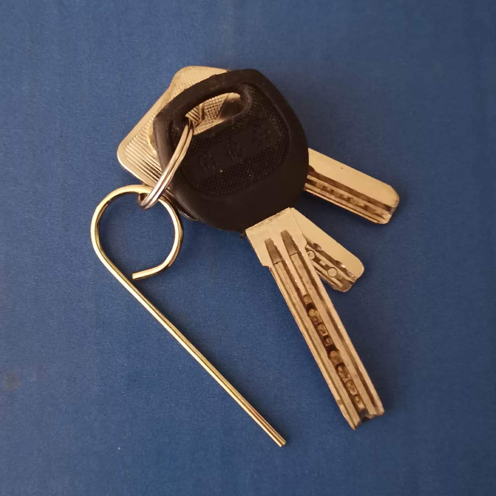 Emergency Door Key Pin for Interior Bathroom & Bedroom Door Knob Locks - Set of 6 - Perfect for Home Security, Hotels, and Office Use