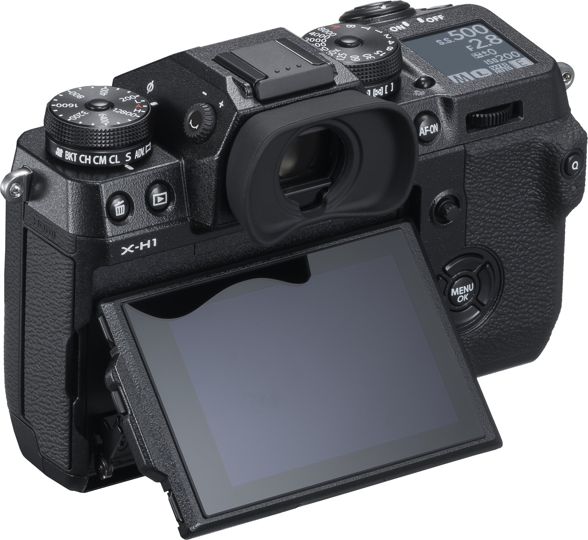 Fujifilm X-H1 Mirrorless Digital Camera Body with Vertical Power Booster Grip Kit - Professional 4K Video & Photography for Travel, Vlogging, and Studio Shooting