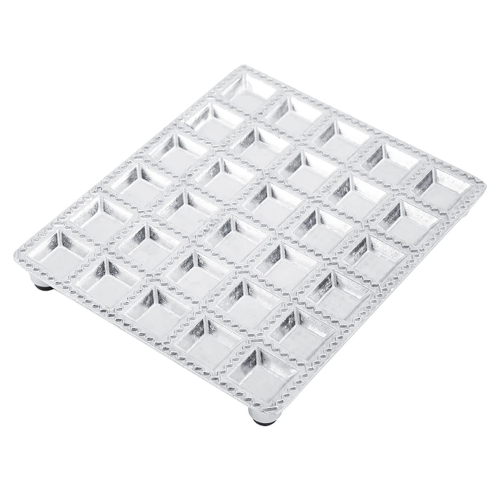 Premium Aluminum Alloy Ravioli Maker - Dumpling Mold for Homemade Pasta, Pelmeni & Gyoza - Durable Pastry Cutter with Non-Stick Surface - Perfect for Italian Ravioli, Chinese Dumplings & Russian Pelmeni - Ideal for Home Cooking, Family Gatherings & Restaurant Use