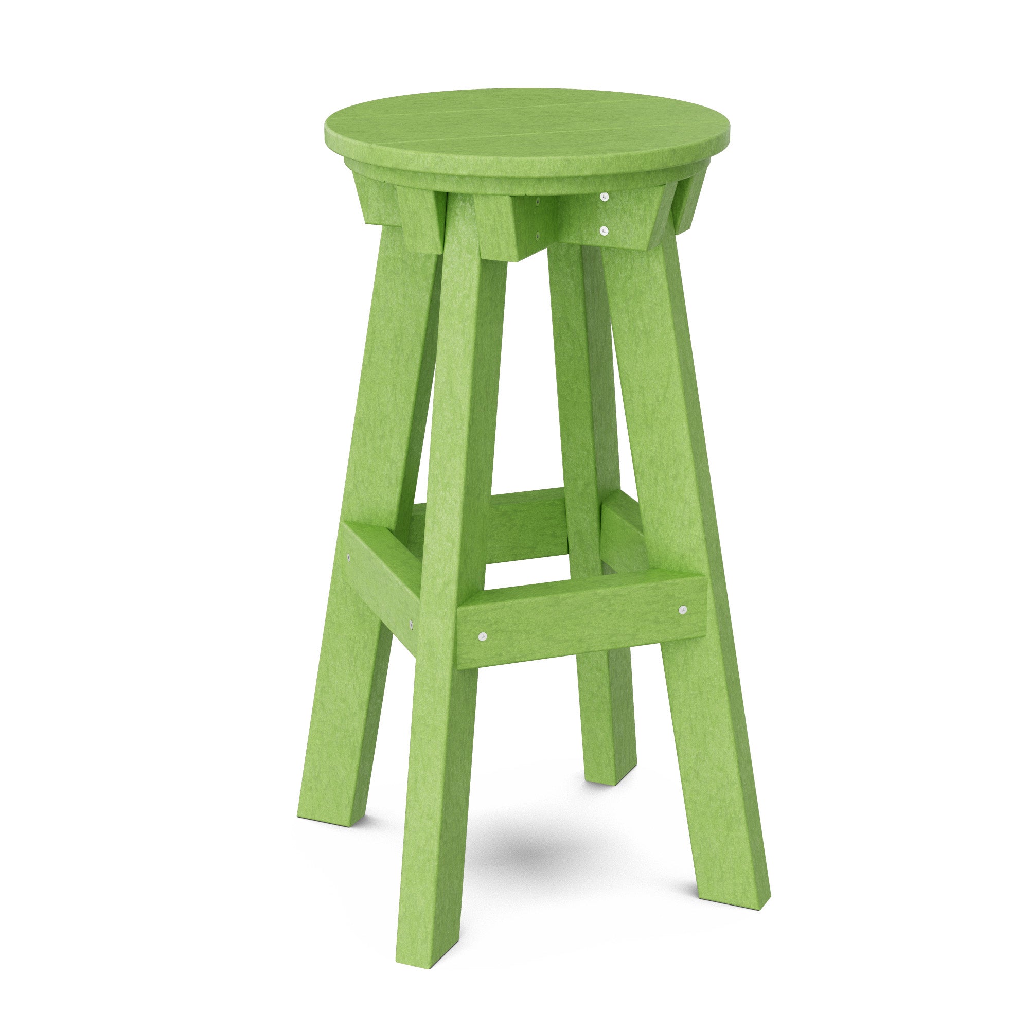Vintage Heritage Bar Stool - Solid Wood Counter Height Stool with Backrest - Perfect for Kitchen Island, Home Bar & Breakfast Nook