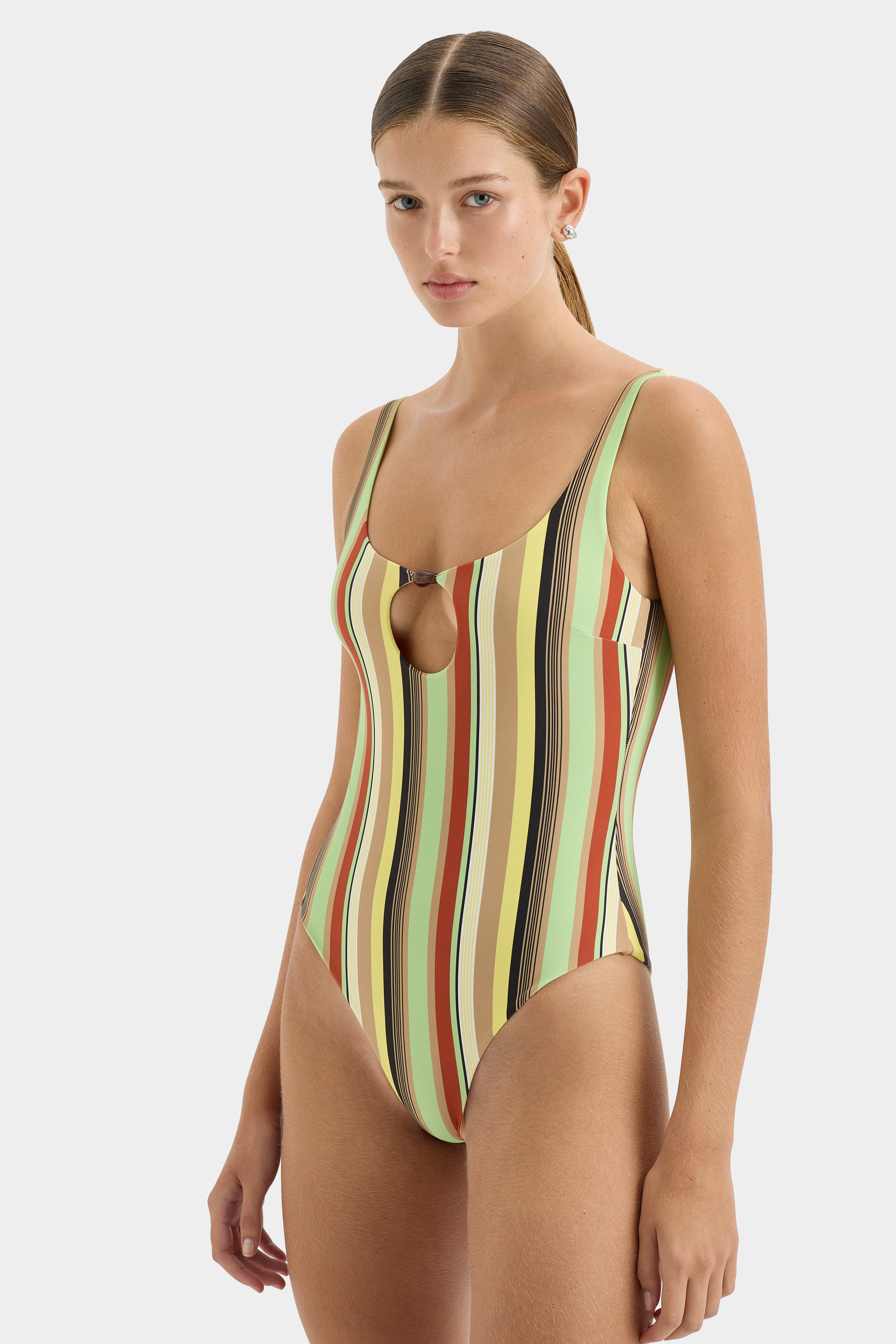 Stylish Beaded One Piece Swimsuit for Women - Perfect for Poolside Lounging, Beach Vacations & Summer Getaways