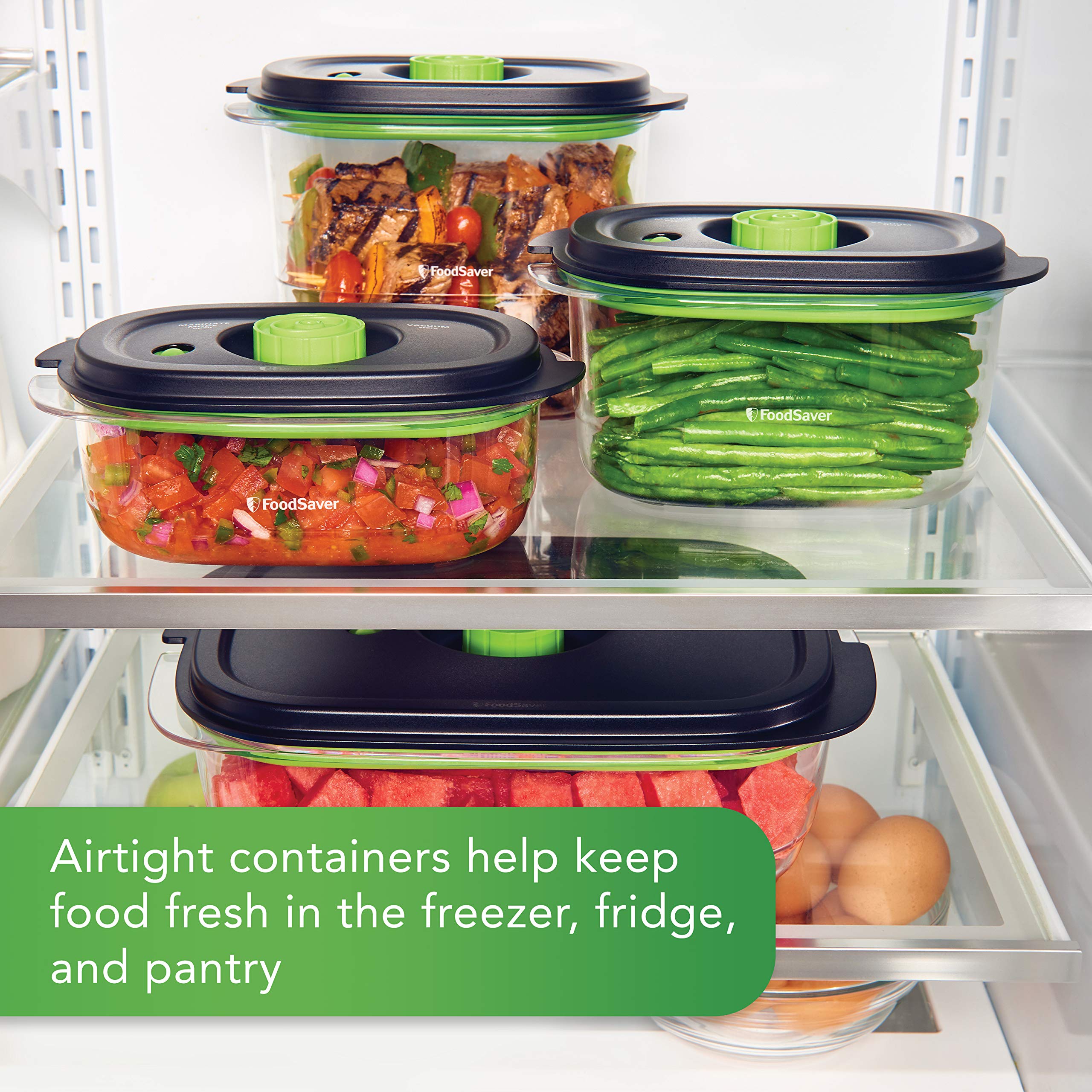 FoodSaver Vacuum Containers & Gallon Bags (8-Pack) for Meal Prep & Storage
