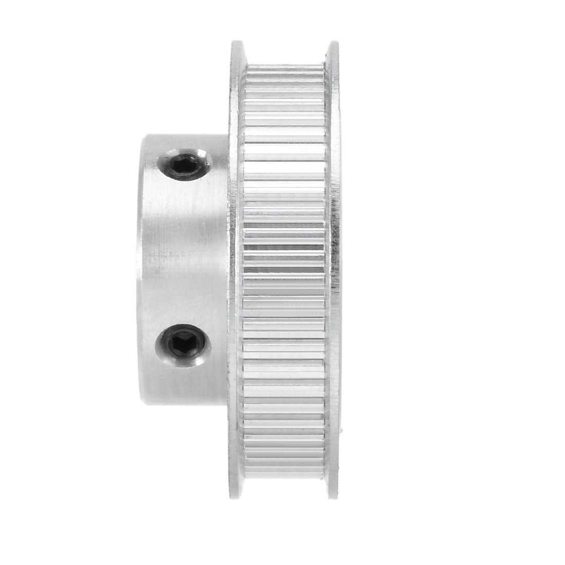 uxcell Aluminum 60 Teeth 6mm Bore 2.032mm Pitch Timing Belt Pulley for 6mm Belt - High Precision Power Transmission Component for 3D Printers, CNC Machines, and Industrial Automation Equipment