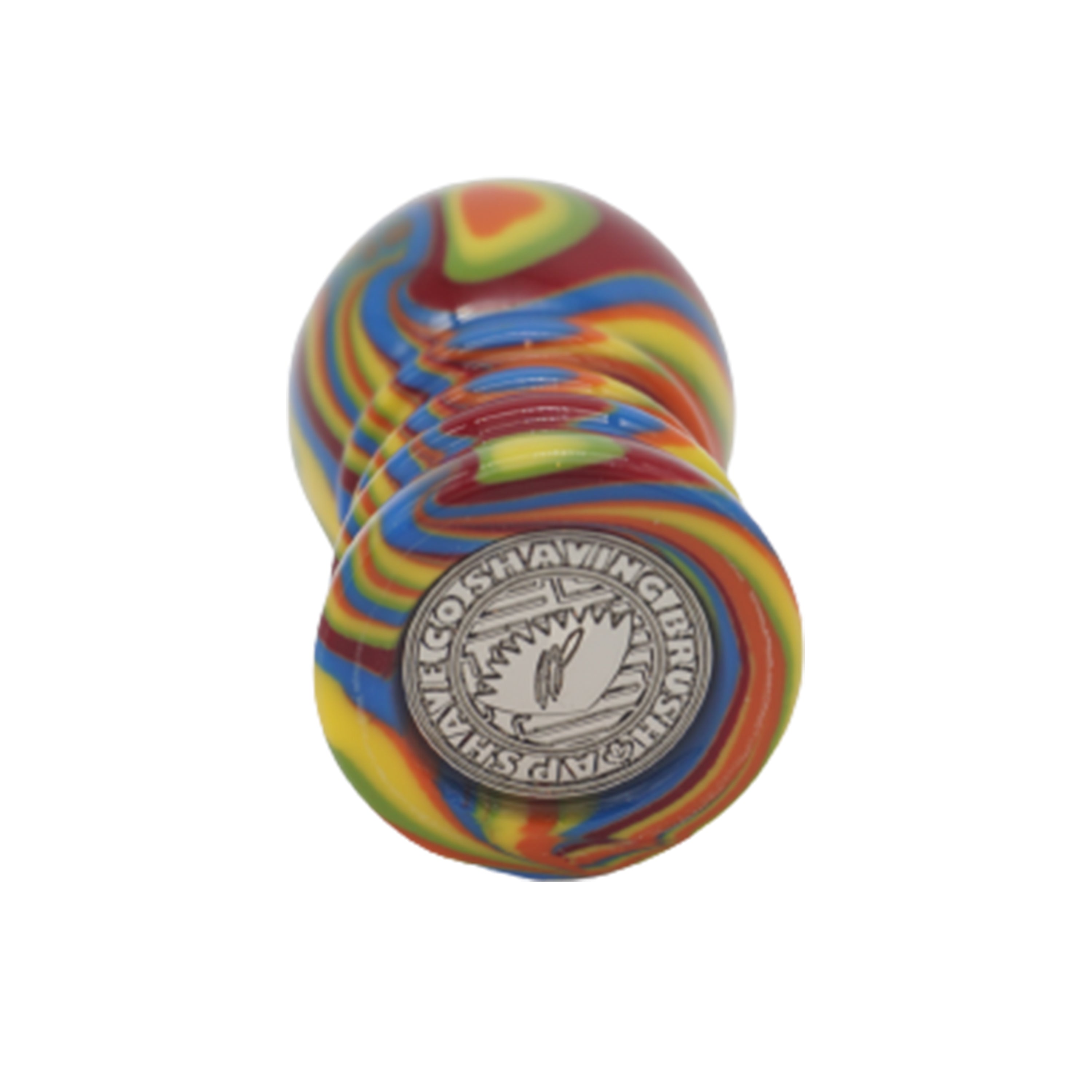 Premium Handcrafted Disco Shaving Brush Handle - Fits 20mm & 22mm Knots - Perfect for Wet Shaving & Grooming Gifts