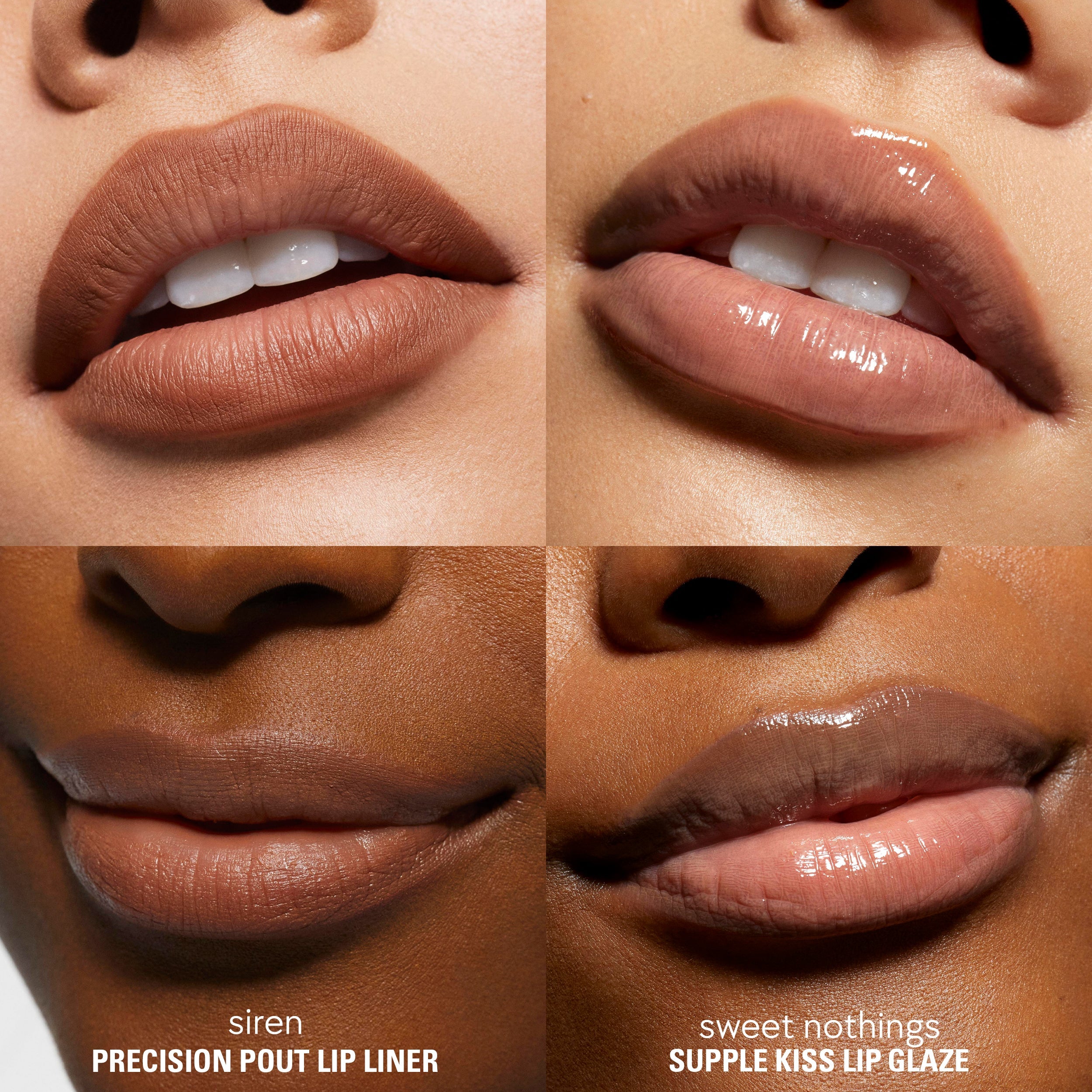 Supple Kiss & Precision Pout Lip Duo Gift Set - Hydrating Lipstick & Lip Gloss Combo for Soft, Full Lips | Perfect for Date Night, Parties & Everyday Wear