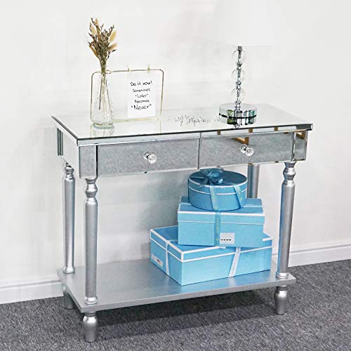 Silver,2 Drawers-2