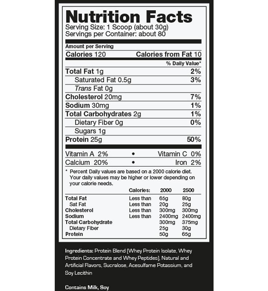 Ultimate Nutrition PROSTAR 100% Whey Protein Powder - Low Carb, Keto Friendly, 80 Servings, Vanilla Crème, 5.28 lbs - Muscle Recovery & Post-Workout Shake for Athletes & Fitness Enthusiasts