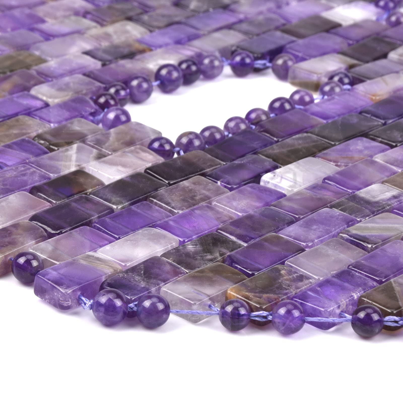 Amethyst Crystal Face Roller & Jade Gua Sha Tool Set - Cold Therapy Facial Massage Kit for Glowing Skin - Manual Lymphatic Drainage & Acupressure Therapy - Perfect Birthday Gift for Women & Men - Use for Relaxation, Skincare Routine & Anti-Aging Facial Treatment