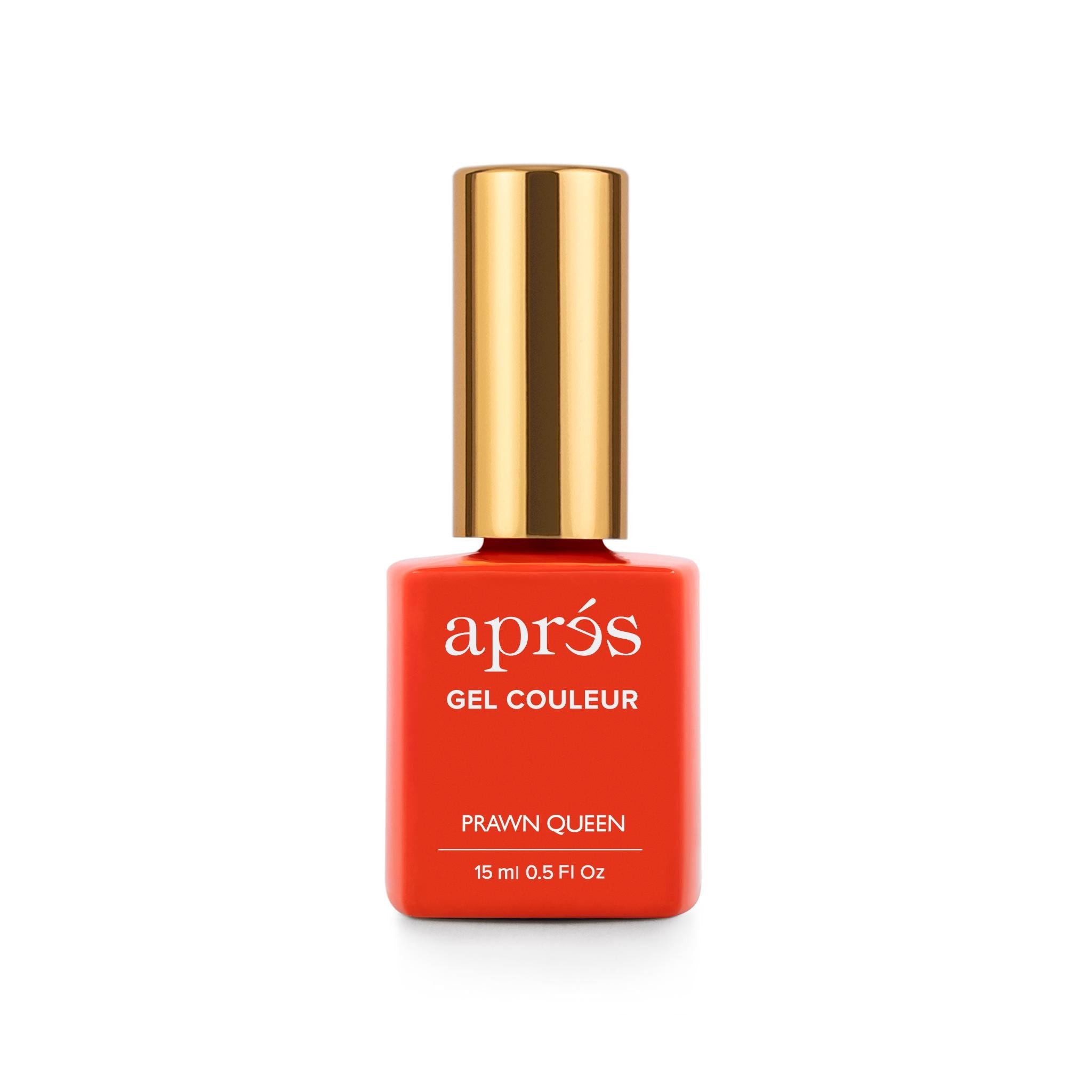 Apres Gel Nail Polish - Prawn Queen Shade | Long-Lasting & Vibrant Color | Perfect for Manicures, Pedicures & Nail Art Designs