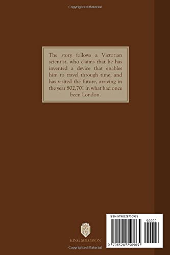 The Time Machine - Classic Sci-Fi Novel by H.G. Wells | Perfect for Book Clubs & Sci-Fi Enthusiasts | Great Gift for Readers & Collectors