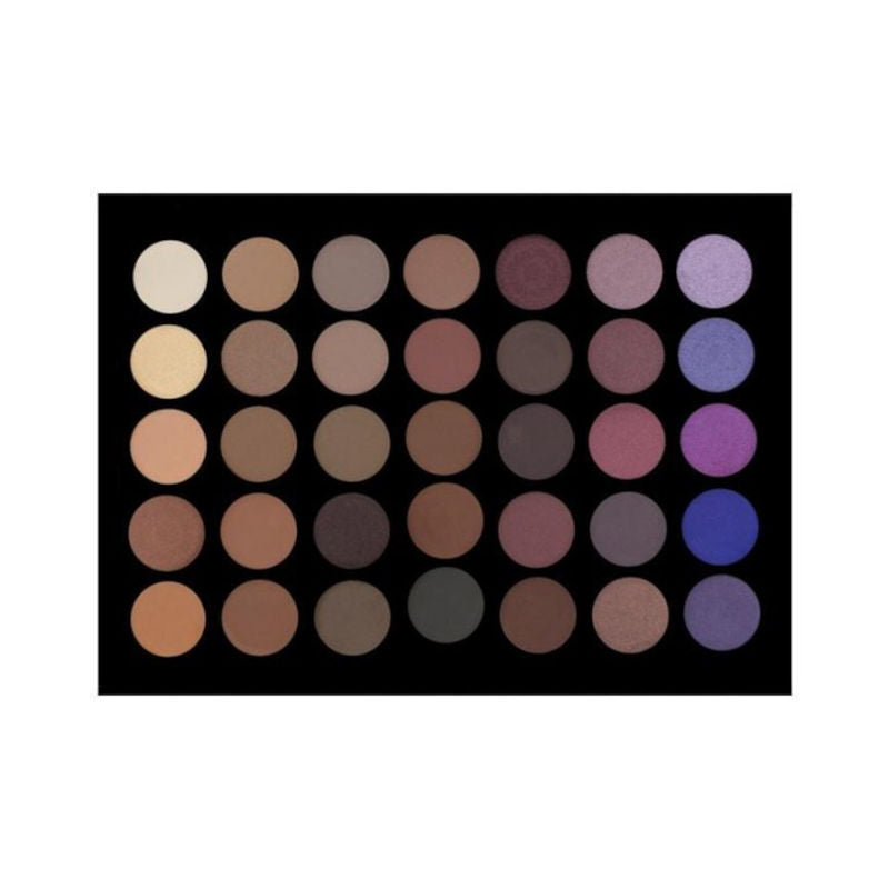Crown 35 Purple Haze Eyeshadow Palette - 35 Highly Pigmented Matte & Shimmer Eyeshadows for Stunning Eye Makeup | Perfect for Party, Night Out & Special Occasions