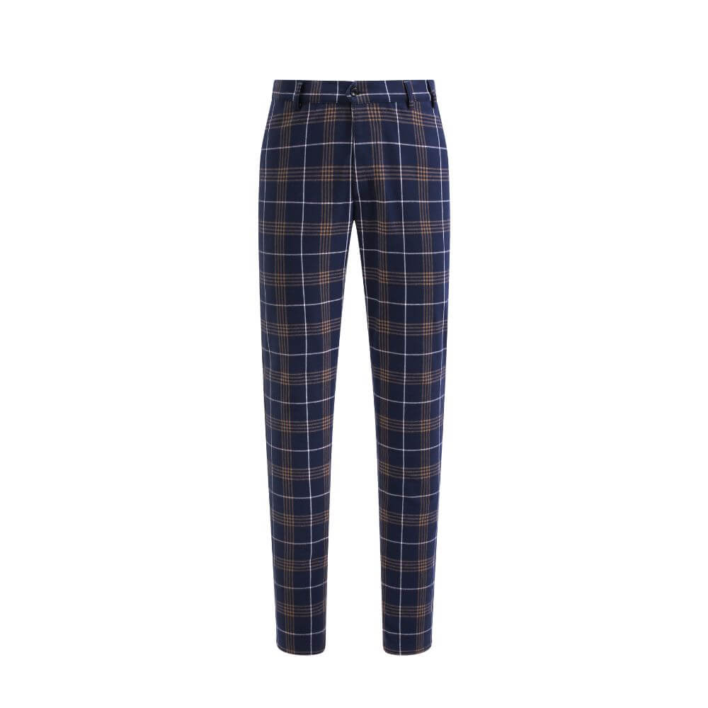 TIMELESS NAVY PLAID