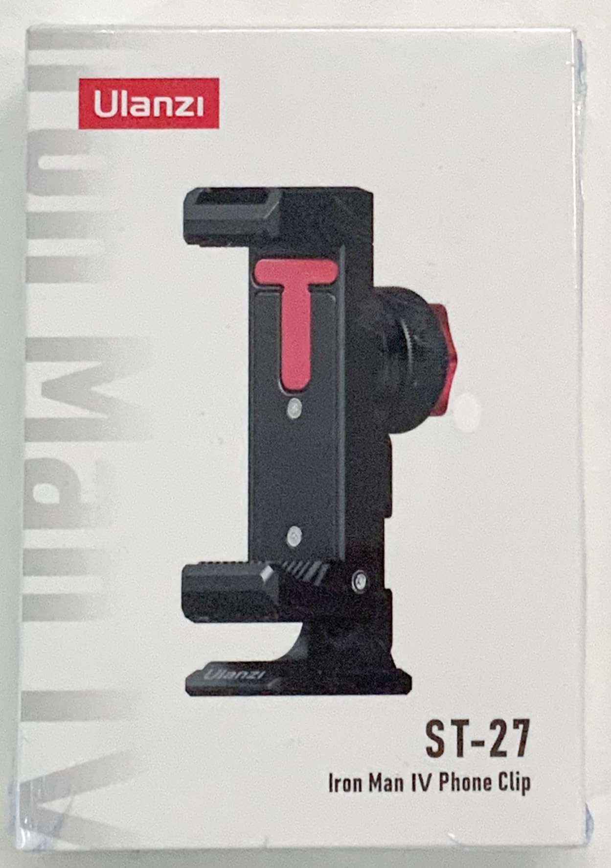 Ulanzi ST-27 Smartphone Tripod Adapter with Arca-Swiss Phone Holder - 1/4 Inch Clamp & 360° Rotation for iPhone Vlogging, YouTube Videos & Mobile Photography