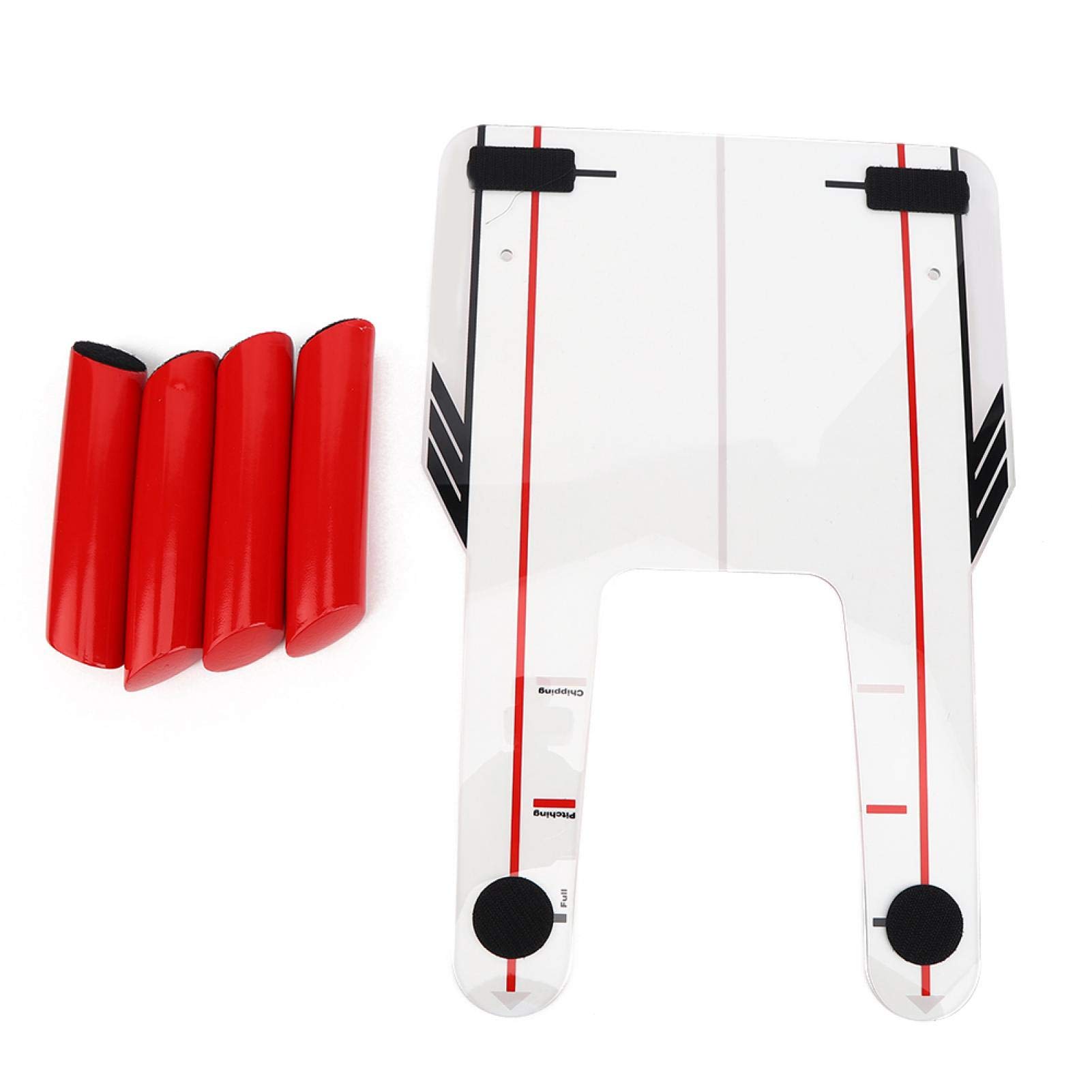 4-Speed Golf Swing Training Mirror - Portable Golf Practice Aid for Beginners & Pros | Improve Swing Mechanics at Home, Driving Range & Backyard