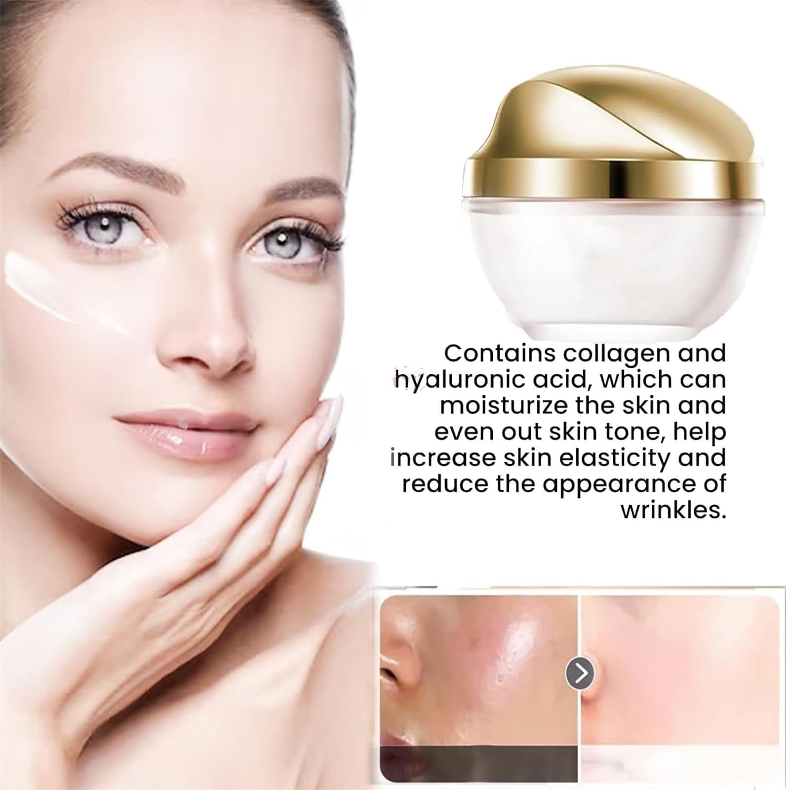 Ownawant Brightening Moisturizing Concealer Cream - Smooth Tone-Up Makeup Base with Elastina for Flawless Coverage | Perfect for Daily Use, Special Occasions & Photo Shoots