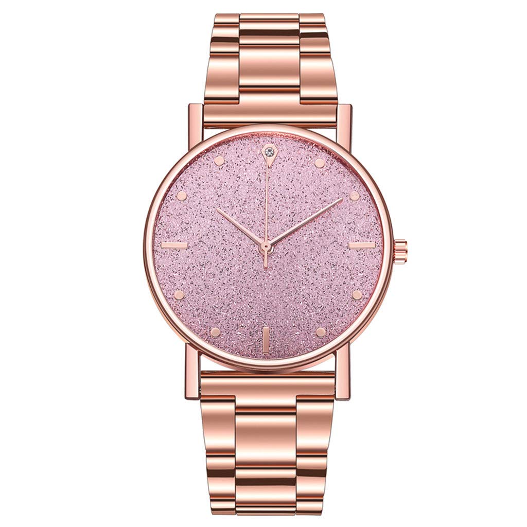 Luxury Stainless Steel Quartz Bracelet Watch for Women - Elegant Casual Timepiece with Durable Steel Band - Perfect for Daily Wear, Office, and Special Occasions