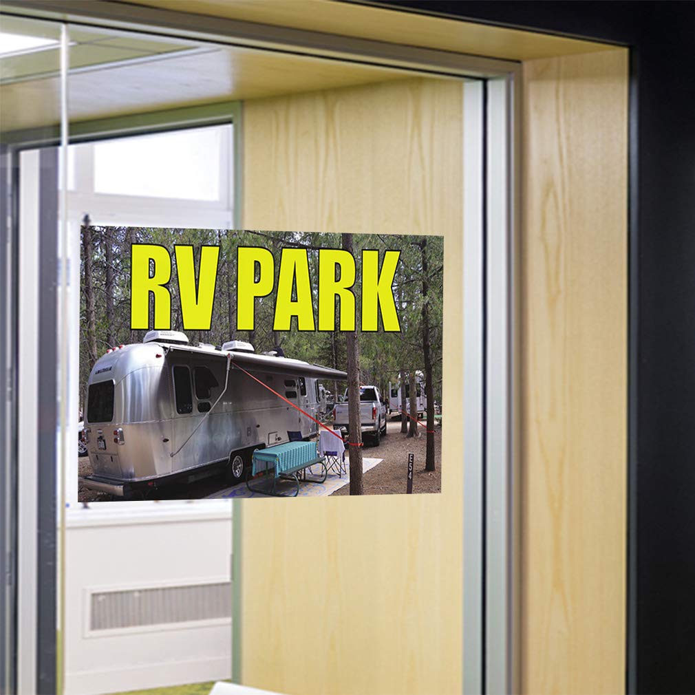 High-Quality Vinyl Decal Stickers for RV Parks, Outdoor Advertising & Industrial Safety Signs - Multiple Sizes (7x5 Inches) - Durable Weatherproof Labels for Business & Commercial Use