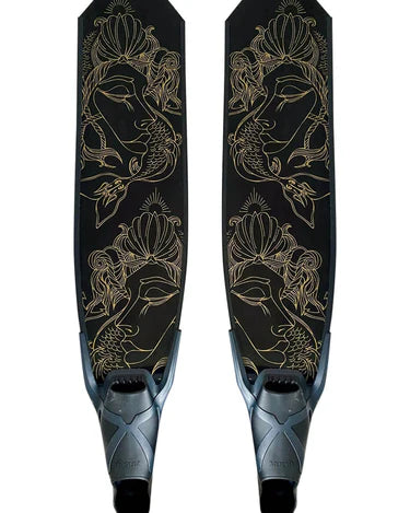 Karin Studer Free Diving Fins - Sea Goddess DiveR Blades for Spearfishing & Underwater Photography | Premium Freediving Gear for Ocean Exploration