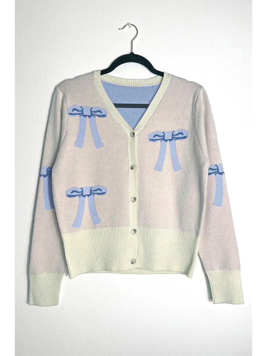 Women's Bow Cardigan Sweater - Soft Knit Open Front Wrap - Casual & Elegant Style - Sale $22.40 - Perfect for Office, Date Night & Fall Layering