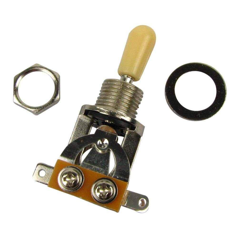 10-Piece 3-Way Toggle Switch Kit for Electric Guitar Pickup Selector - Compatible with Telecaster & Stratocaster Style Guitars - Perfect for Guitar Repair, Upgrades & DIY Projects