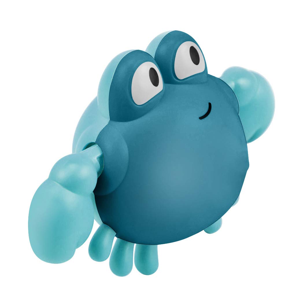 Toddler Bath Toys - Wind Up Crab Animal Bath Toy for Kids 1-3, Cute Swimming Pool Toys for Toddlers, Fun Water Toys for Bath Time, Bathtub Toys for Toddlers, Perfect for Indoor and Outdoor Water Play