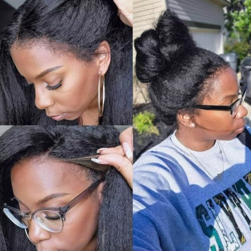 360 Wig Kinky Straight