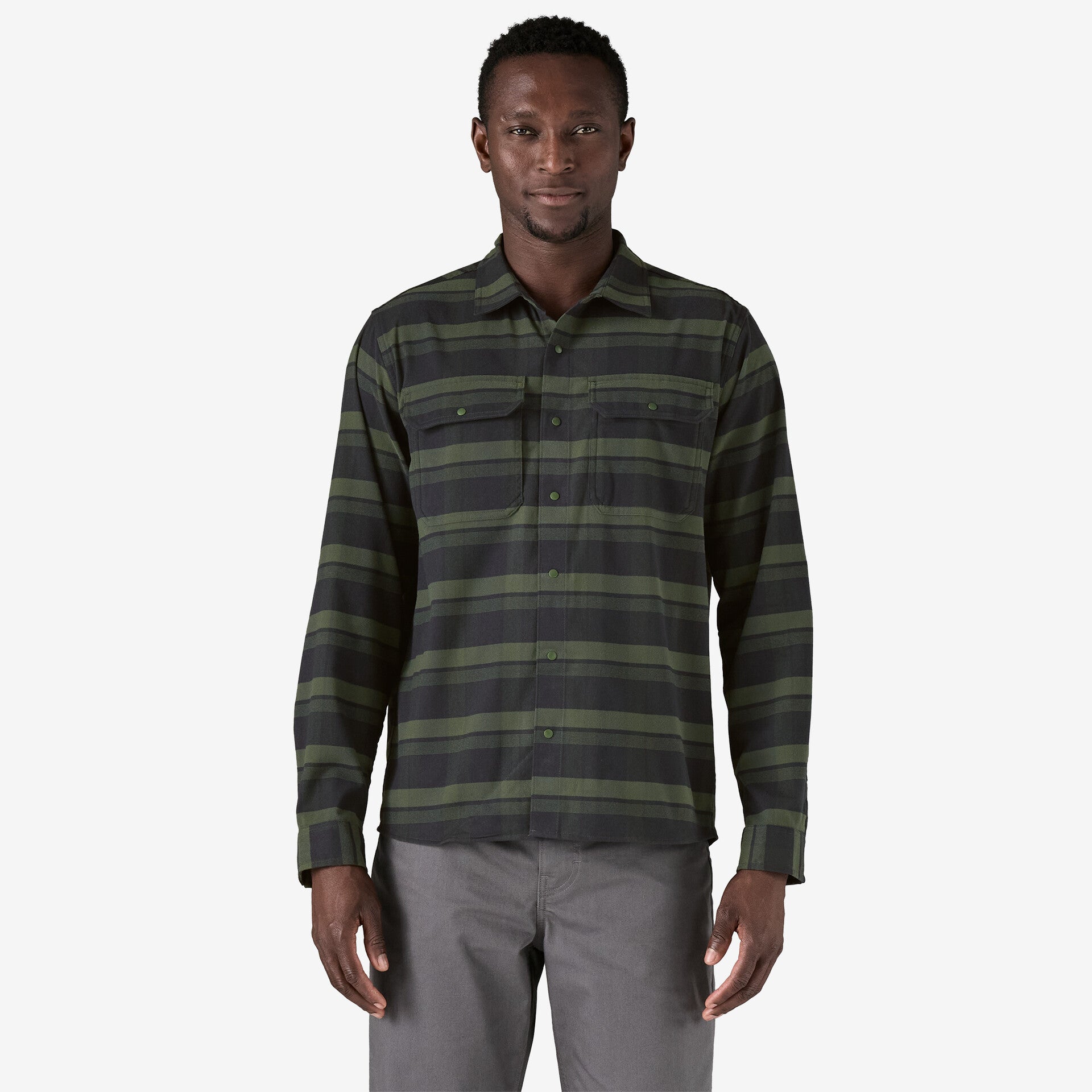 **Men's Canyonite Flannel Shirt - Soft Plaid Long Sleeve Button-Up for Casual & Outdoor Wear - Perfect for Camping, Hiking, and Fall Layering**