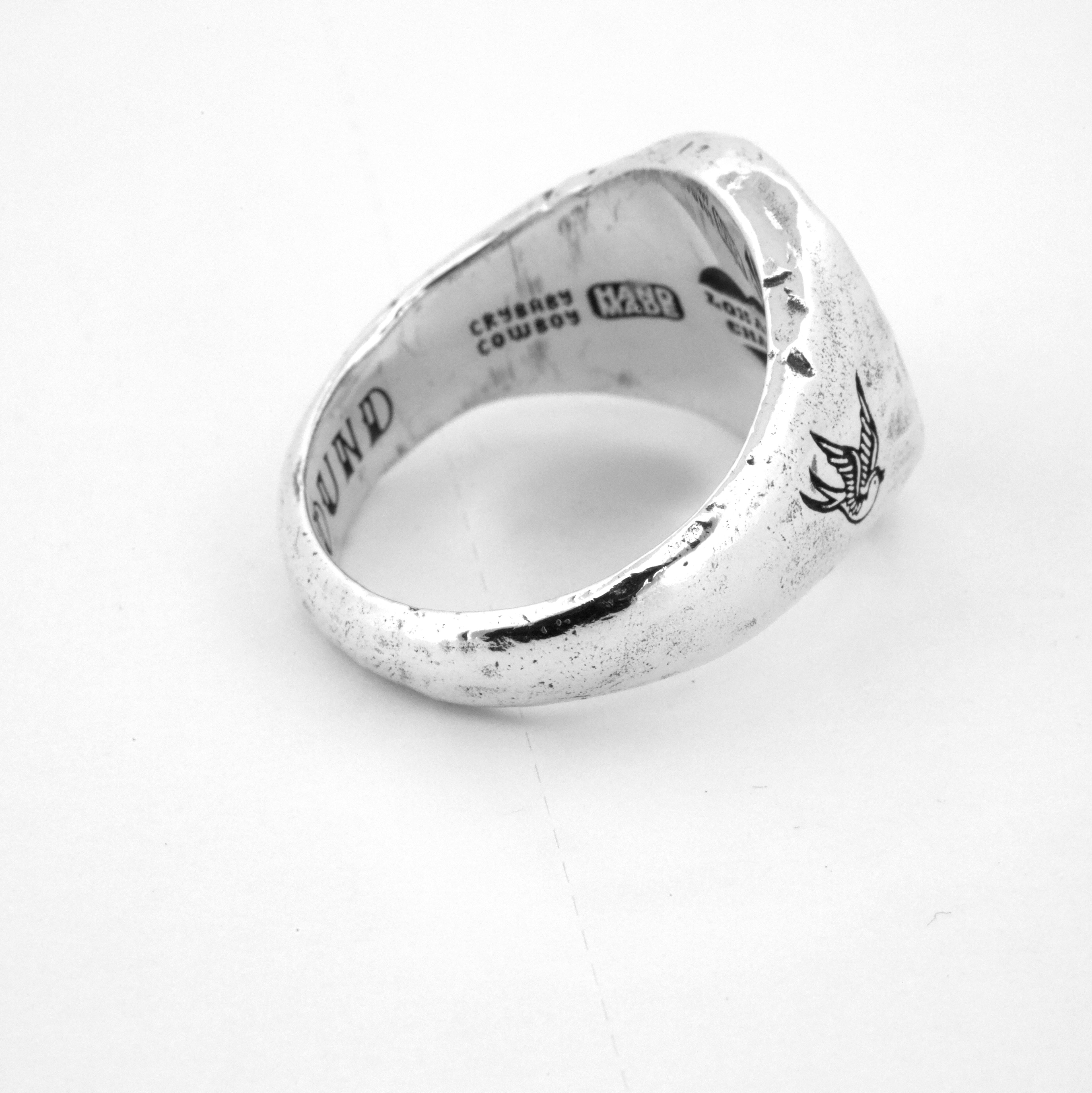 Homebound Signet Ring - Elegant Personalized Jewelry for Women & Men - Perfect for Engagements, Weddings & Special Occasions