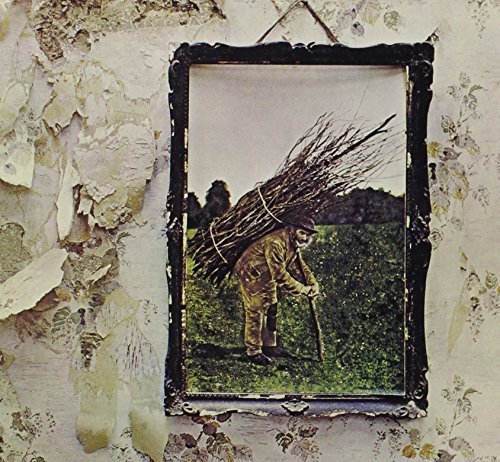 Led Zeppelin IV Remastered Vinyl LP (2014 Reissue) - Original Album by Led Zeppelin - Classic Rock Music for Home Listening & Record Collectors