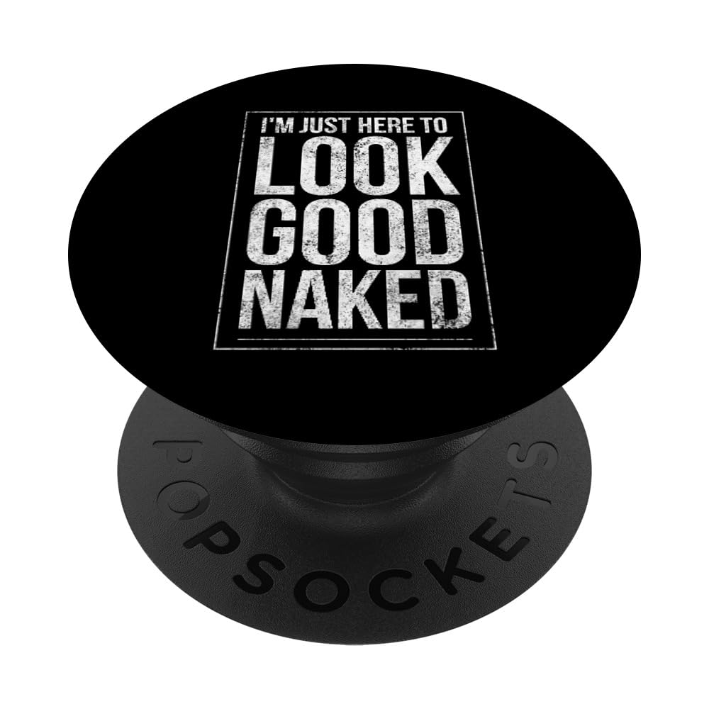 Funny Gym Workout PopSocket - Sexy Fitness Bodybuilder PopGrip for iPhone & Samsung - Motivational Phone Accessory for Workout Enthusiasts & Bodybuilders