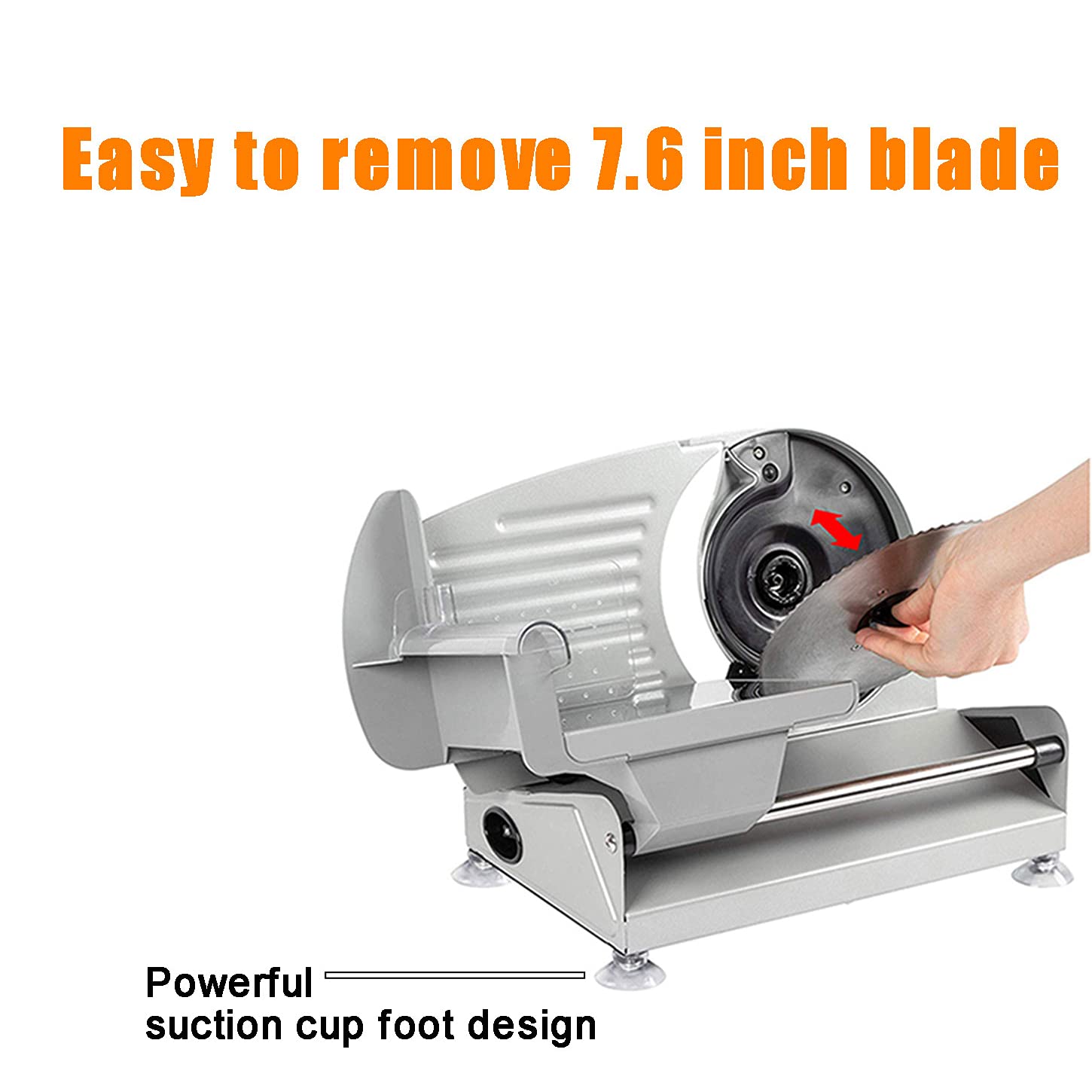 Electric Deli Food Slicer - 7.5