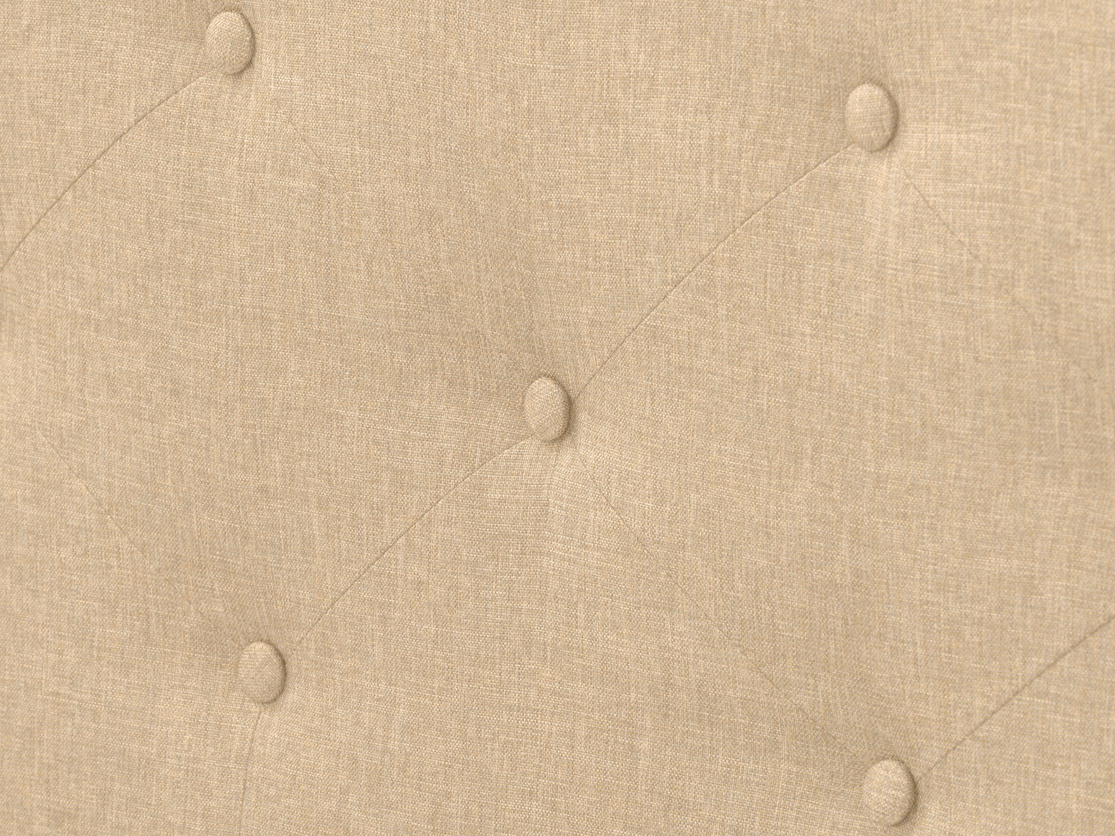 Luxury Button Tufted Upholstered King Size Bed Frame - Elegant Upholstered Headboard for Master Bedroom, Guest Room & Hotel Decor