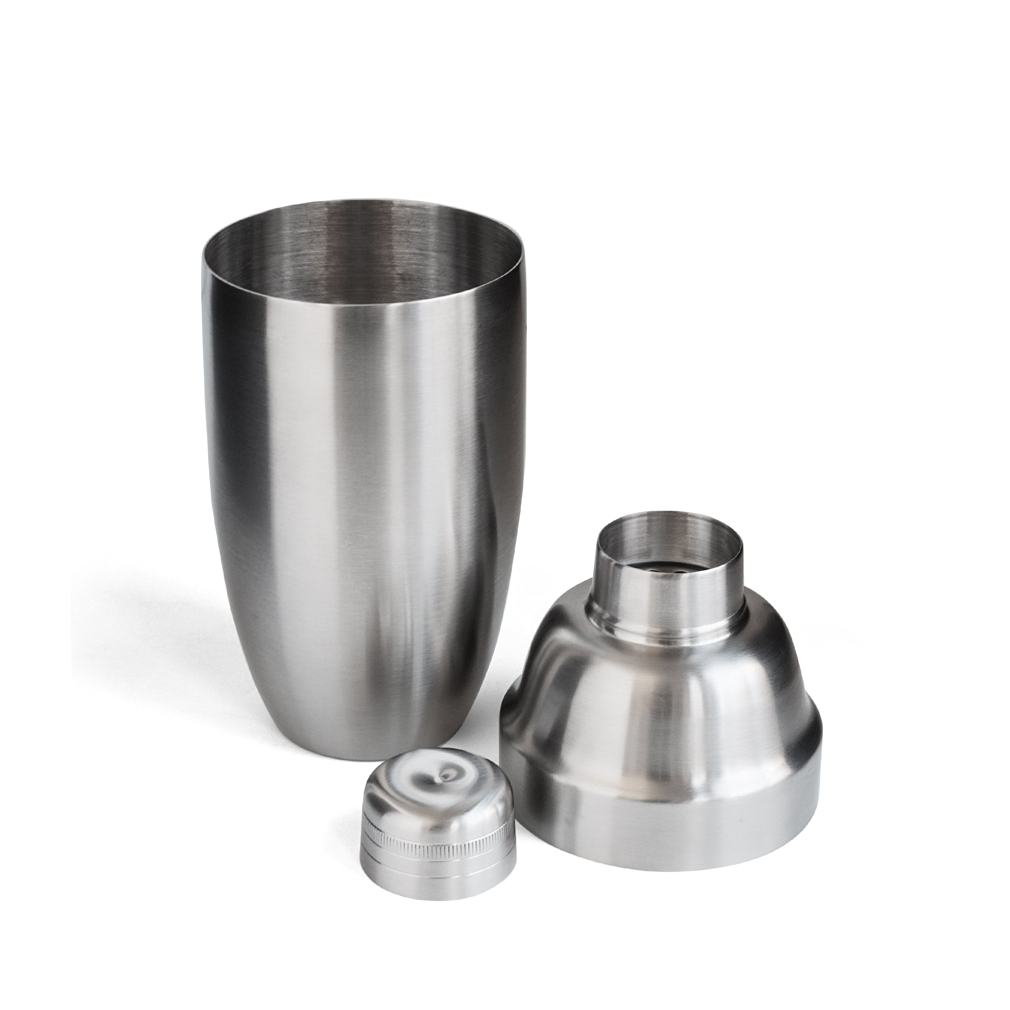 USAGI™ Stainless Steel Cobbler Cocktail Shaker - 800ml (28oz) Matte Finish Bar Tool for Mixing Martinis, Margaritas & More - Perfect for Home Bars, Parties & Professional Bartenders