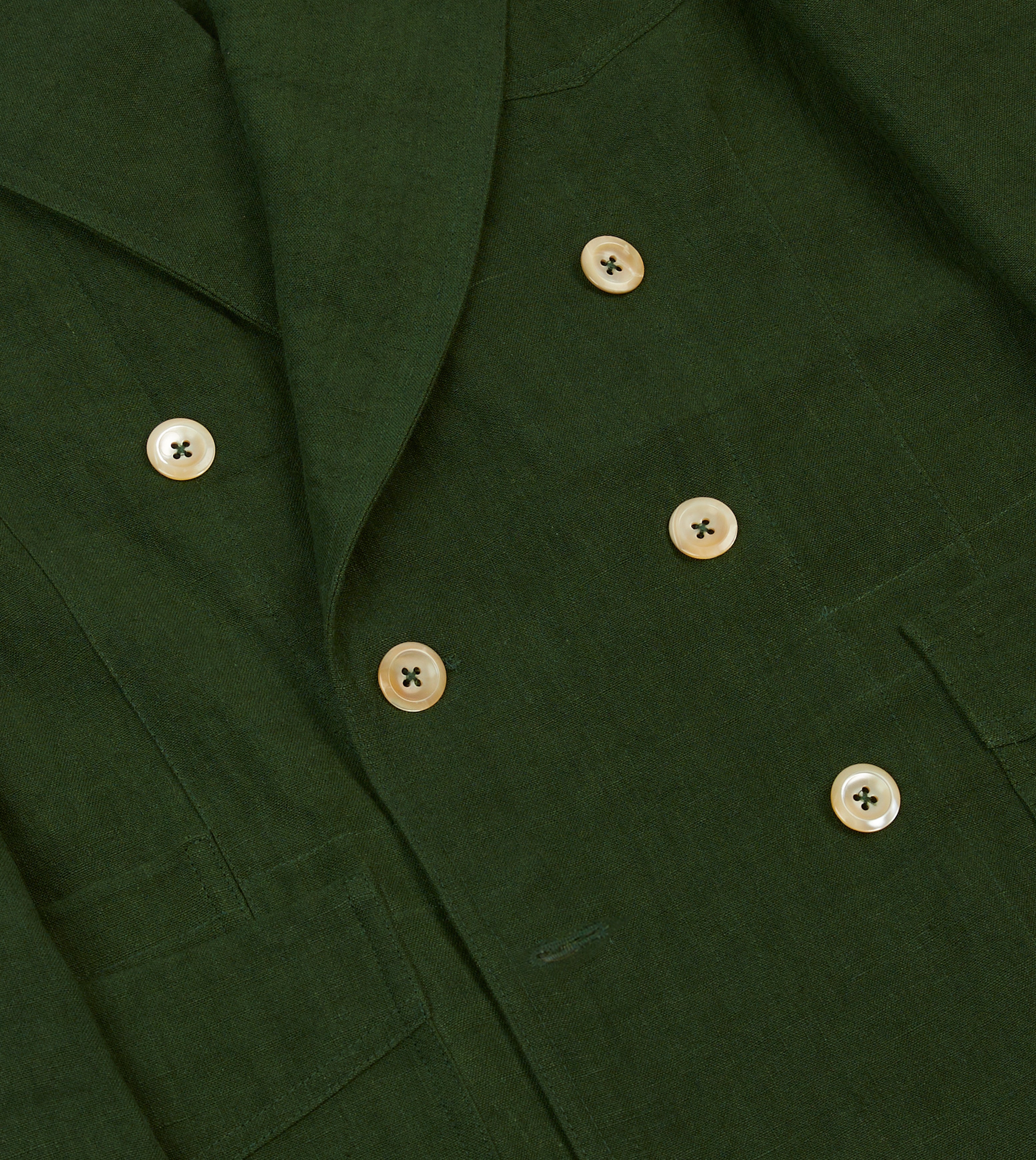 Green Linen Games Blazer Mk. III - Premium Men's Casual Jacket for Gaming & Lounge Wear | Comfortable & Stylish Outerwear for PC Gaming, Esports & Relaxing at Home