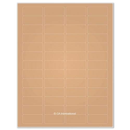 Cryo-LazrTag Cryogenic Labels for Laser Printers - 4 Packs of 832 Labels (CL-8T1-BE) | Freezer-Safe Lab Tags for Sample Storage & Laboratory Use