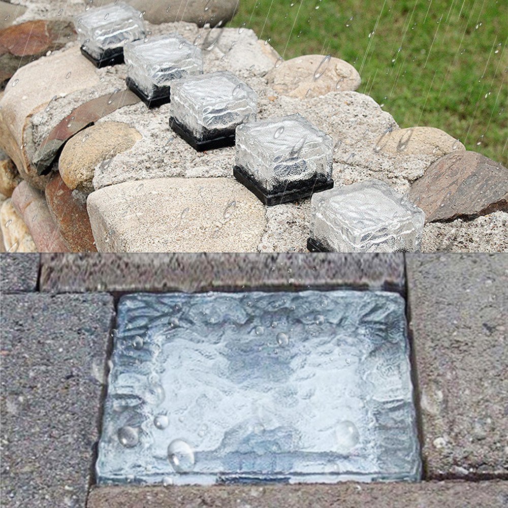 Solar LED Path Lights - 4-Pack Waterproof Outdoor Garden Lights for Walkway & Yard Decor