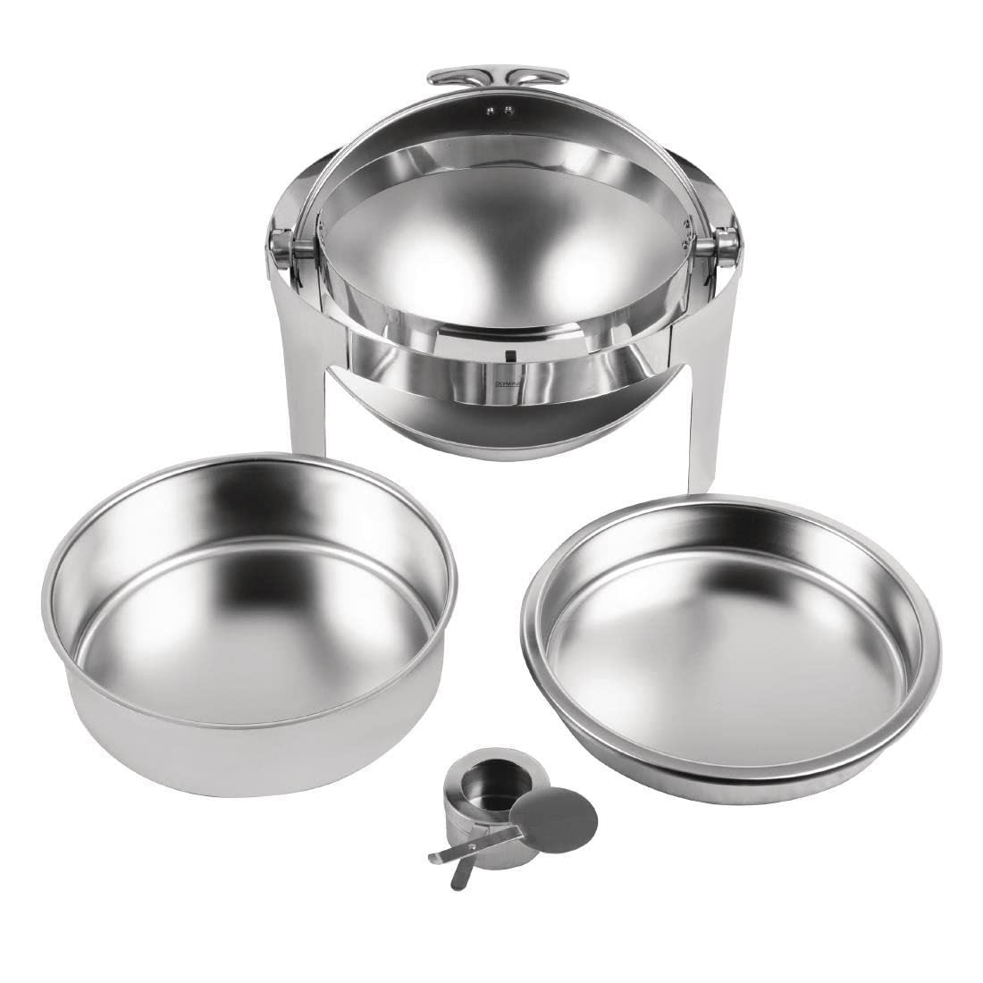 Next-Day Catering Equipment Supplies - 6L Chafing Dish for Buffets, UK & Paris - Perfect for Weddings, Events & Catering Services