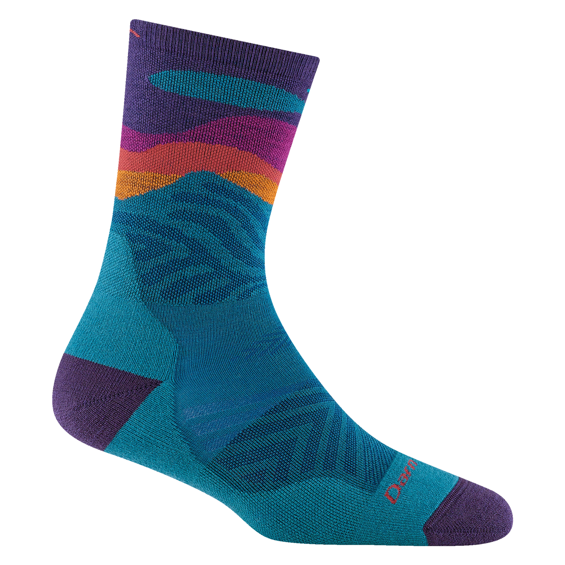 Darn Tough 1067 Merino Wool Micro Crew Ultra Lightweight Cushioned Running Socks for Women - Perfect for Hiking, Jogging & Everyday Comfort