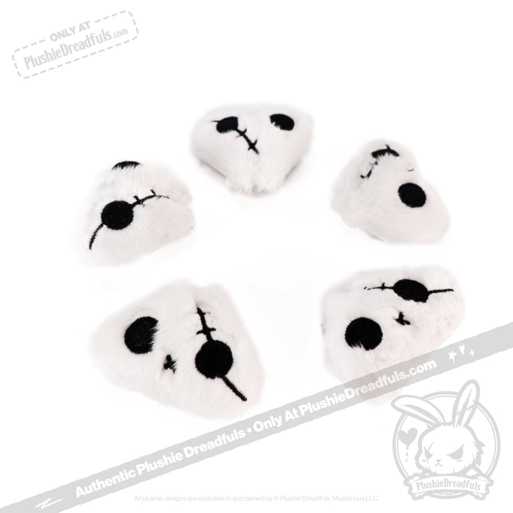 Skelly Bun Mini Plushies - Cute DIY Stuffed Animal Toys for Crafting, Gifts & Home Decor | Kawaii Skeleton Bunny Plush for Desk, Bedroom & Car Accessories