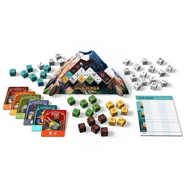 Dice Miner Board Game - Strategy Adventure Game for Family & Friends | Perfect for Game Nights, Parties & Family Gatherings