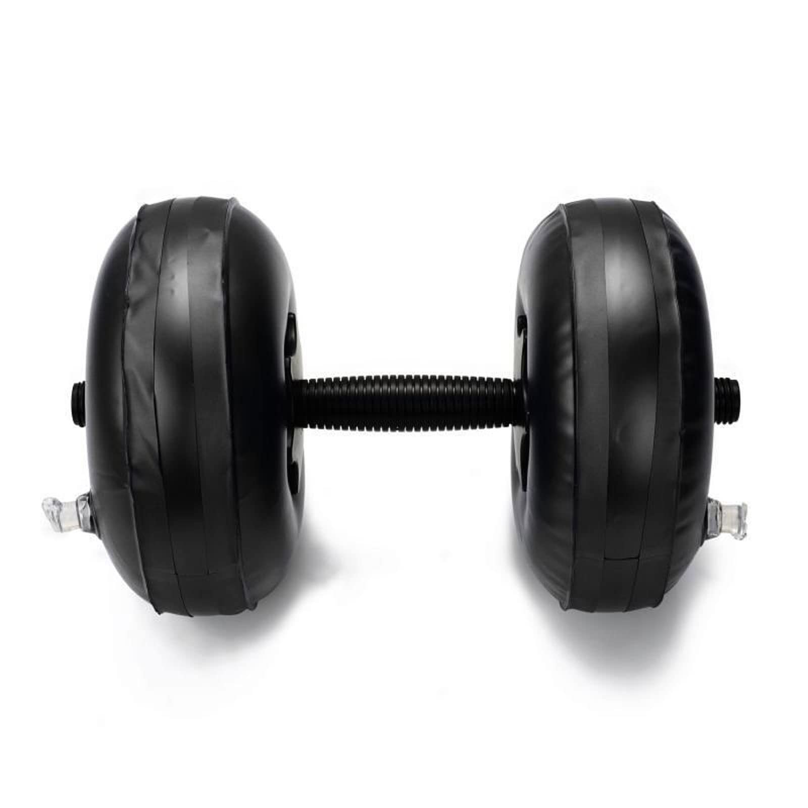 CHDWEY Adjustable Water Filled Dumbbell Set for Home Gym - 2 Pack Arm Muscle Training Equipment with Water Injection Technology, Perfect for Strength Training & Bodybuilding (Black) - Ideal for Home Workouts, Fitness Enthusiasts & Small Space Exercise