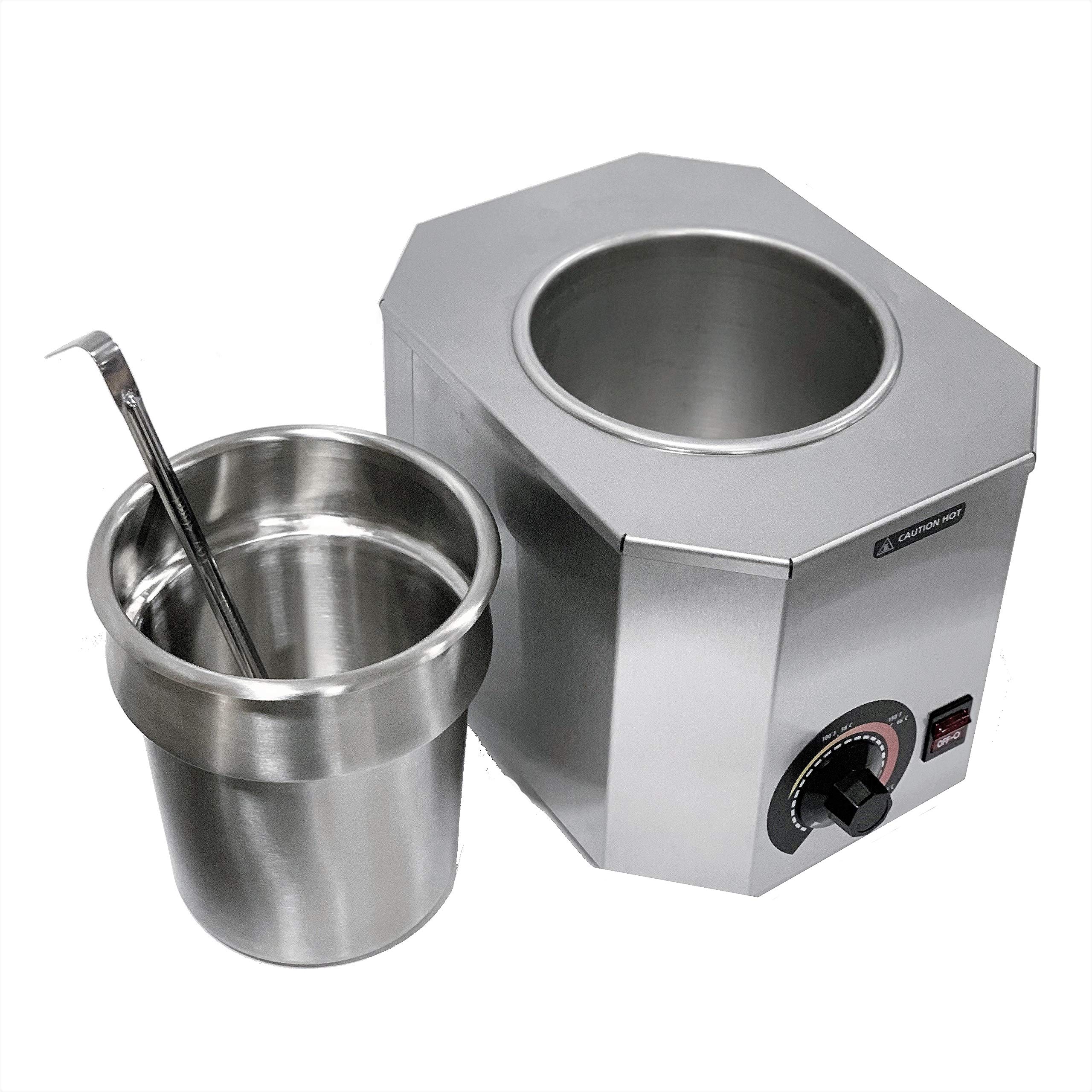 Paragon Pro-Deluxe No.10 Stainless Steel Ladle Unit Can Warmer - Commercial Kitchen Equipment for Restaurants, Catering & Food Service