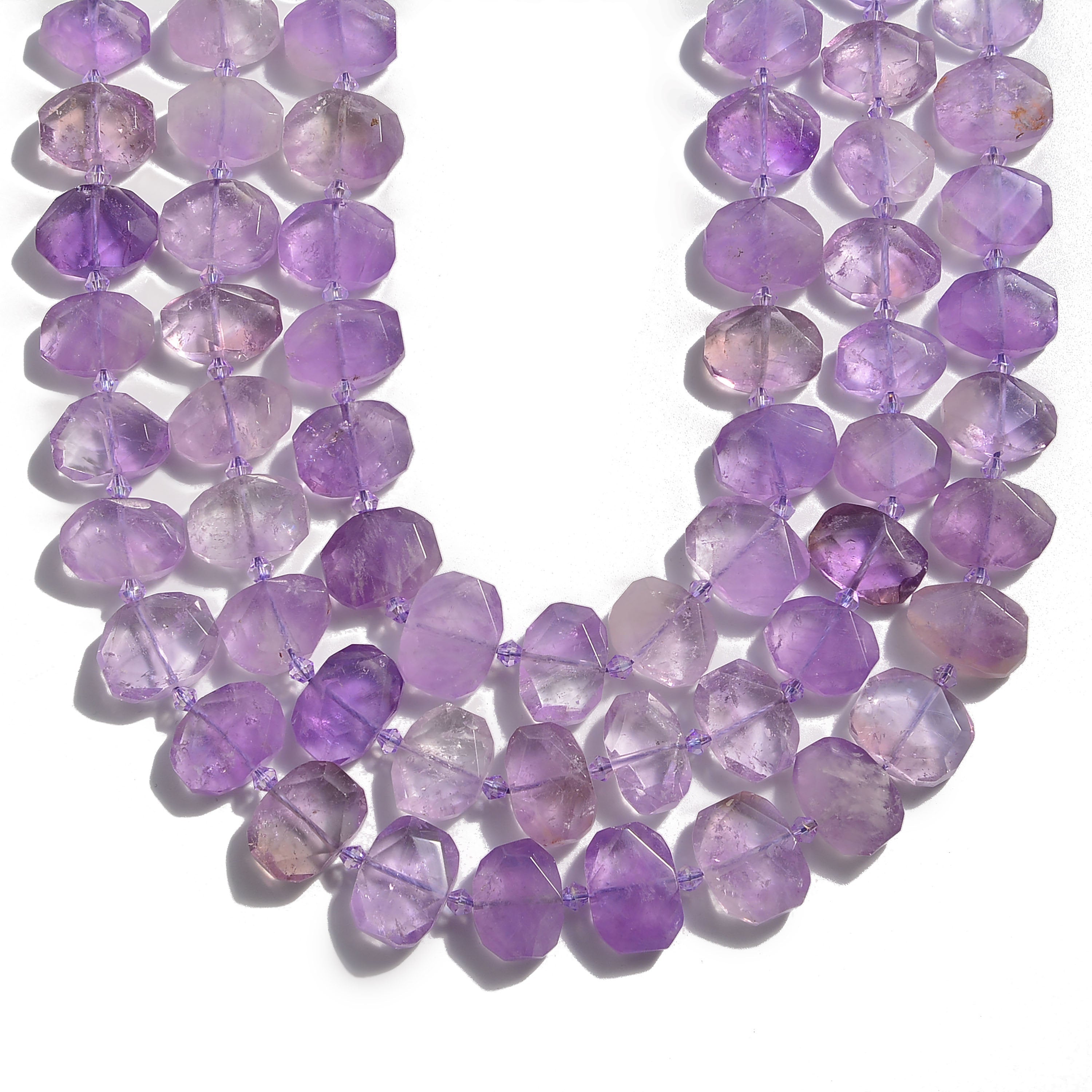 Natural Ametrine Rectangle Faceted Octagon Beads - 15x20mm Gemstone Strand for Jewelry Making - DIY Necklace, Bracelet & Earrings Crafting Supplies