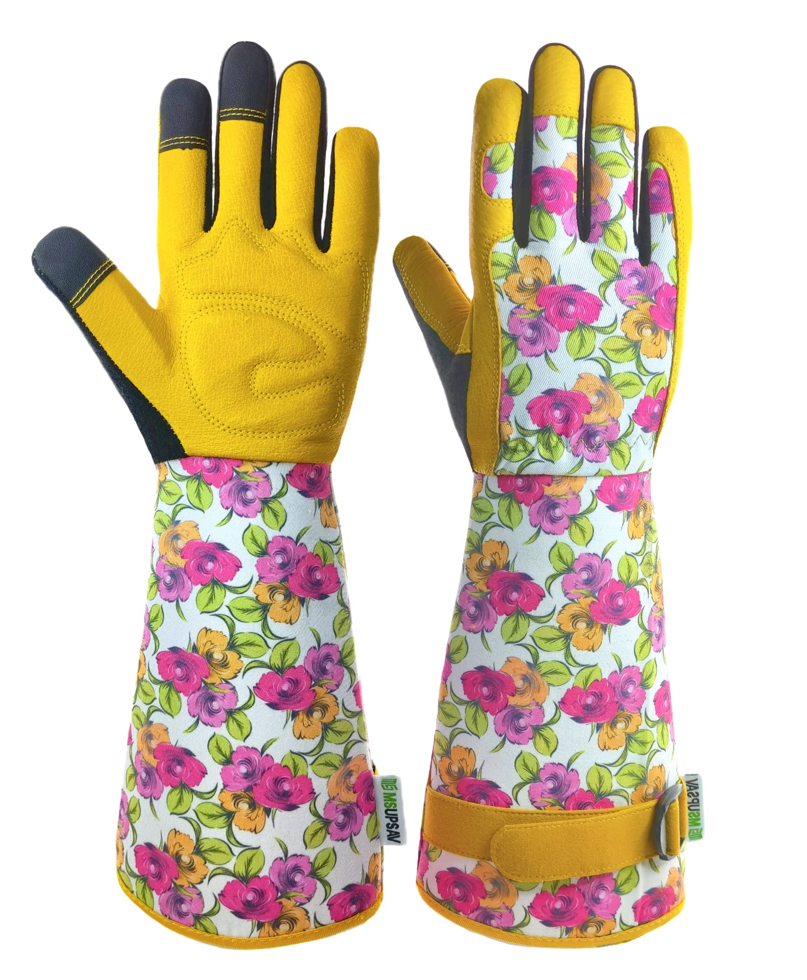 MSUPSAV Thorn Proof Gardening Gloves for Women & Men - Durable Work Gloves for Planting, Weeding & Outdoor Tasks - Perfect Gardening Gifts for Gardeners