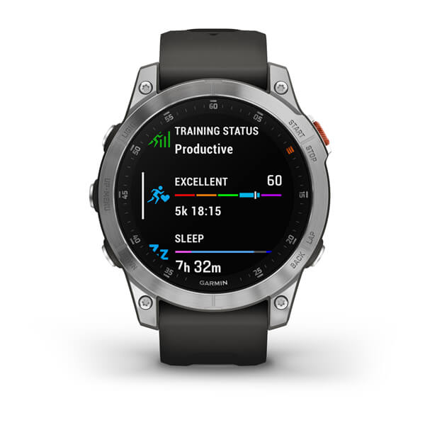 Epix 2 Gen2 Smartwatch with Black Mesh Band - Premium Fitness Tracker for Running, Swimming & Outdoor Activities